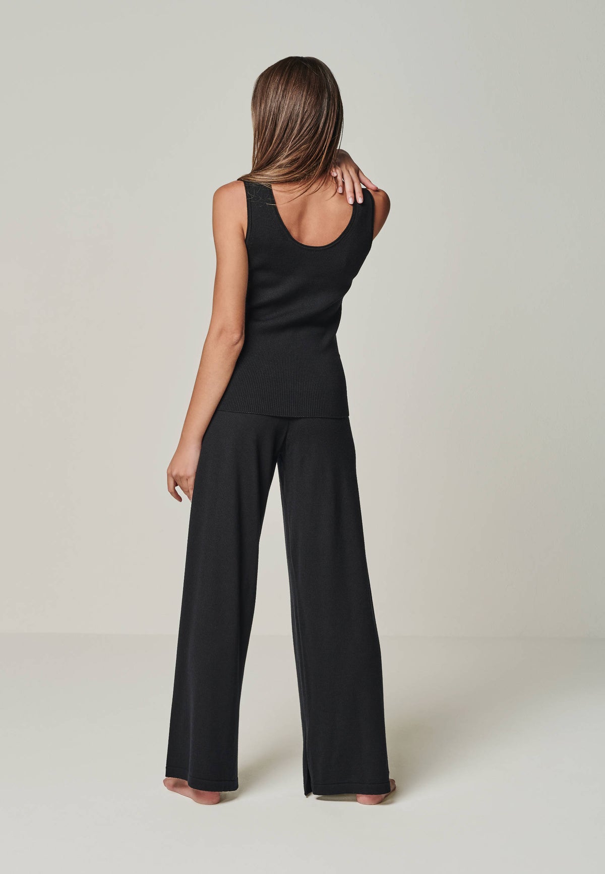LOUNGEWEAR SET - Cardigan Gigi & Top Blossom & Pants Bailey