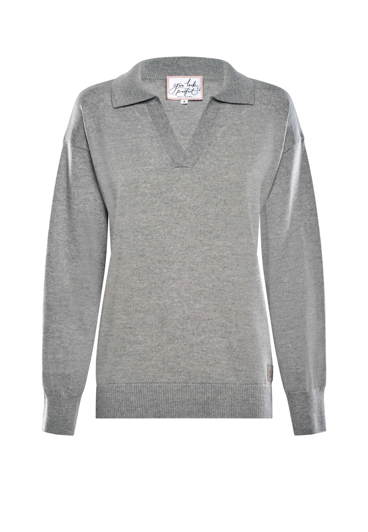 PULLOVER GRACE - Polokragen Pullover aus Merino