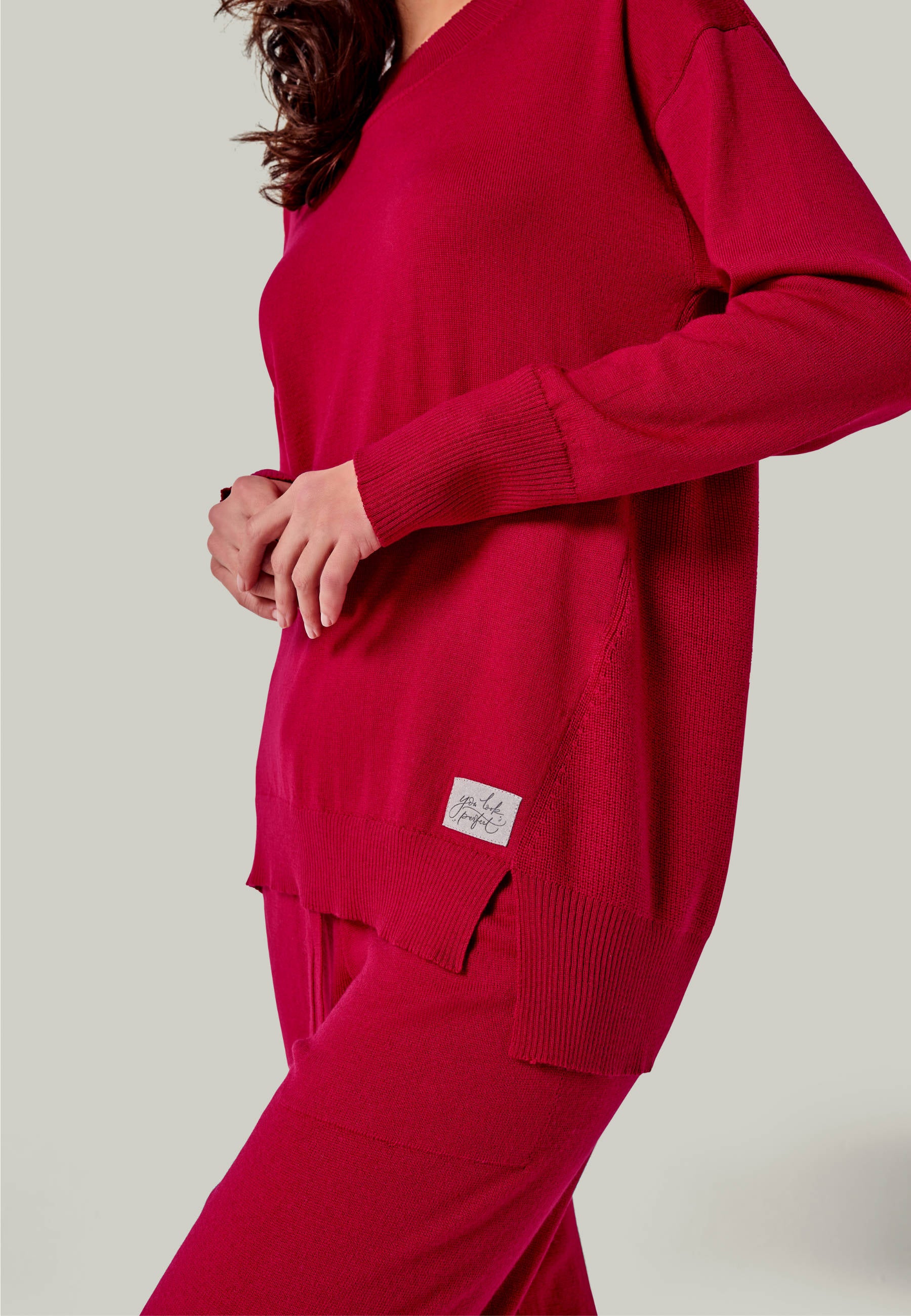 PULLOVER BELLA - Fine knitted roundneck pullover