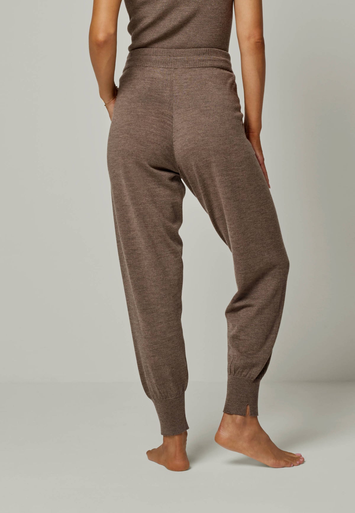 PANTS BELLA - Edle Merino Lounge Pants mit Taschen