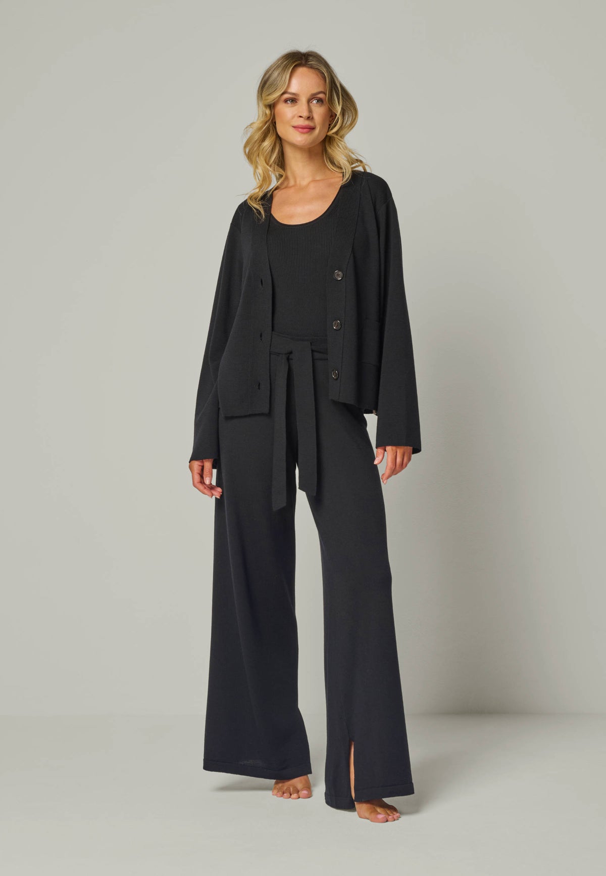 GIGI CARDIGAN - Short button-front cardigan