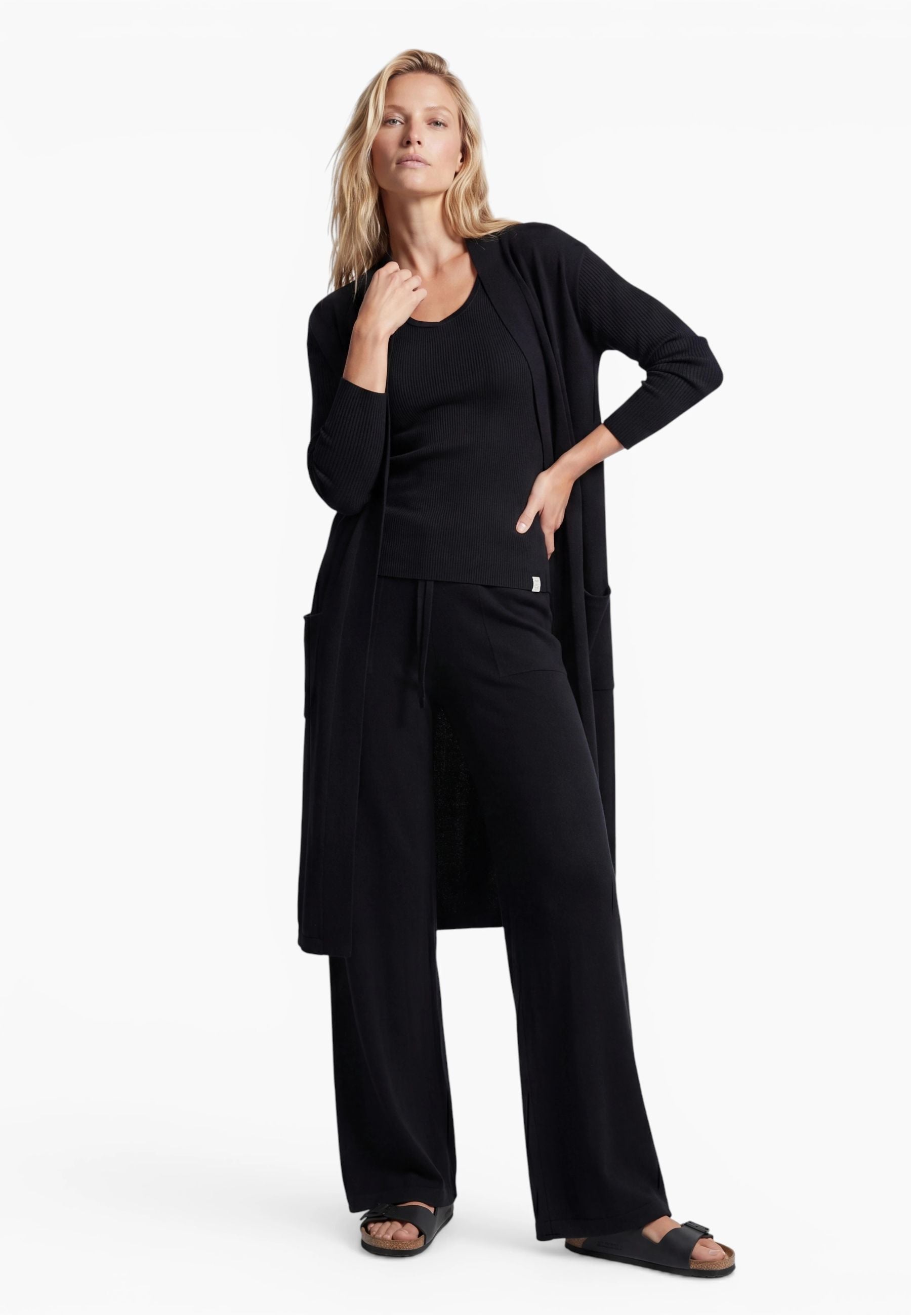 LOUNGEWEAR SET - Cardigan Blossom & Top Blossom & Pants Frida