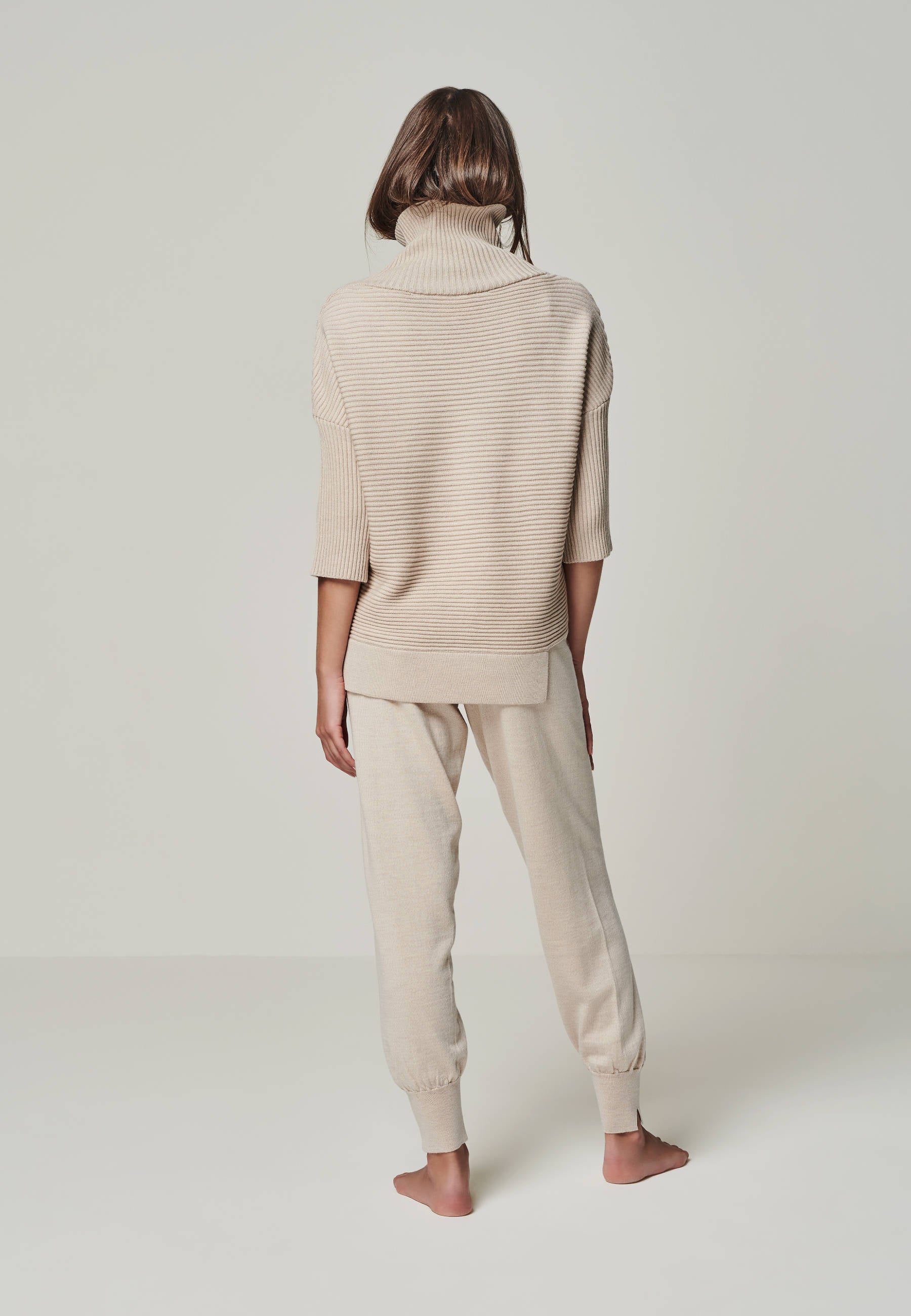 PULLOVER BAILEY - asymmetric turtleneck pullover