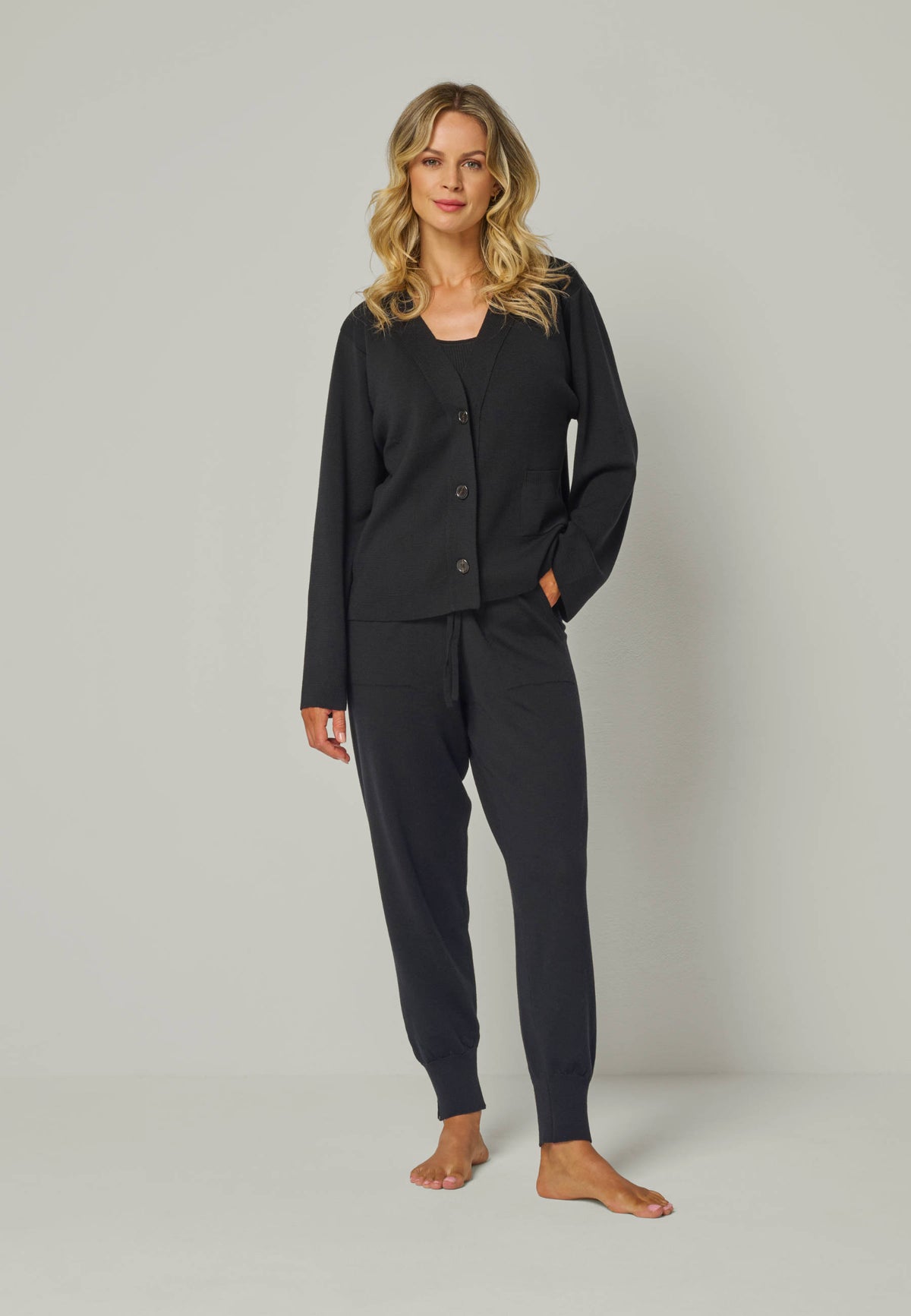 GIGI CARDIGAN - Short button-front cardigan