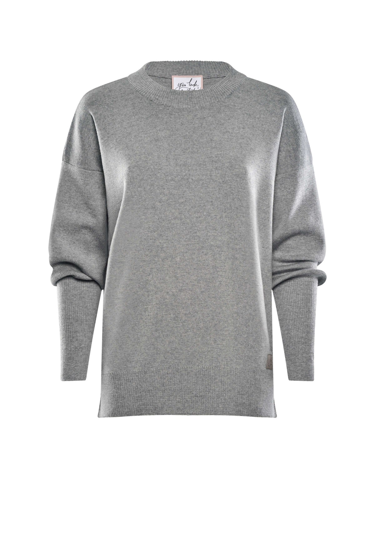 PULLOVER GWEN - Rundhalspullover mit Puffärmeln
