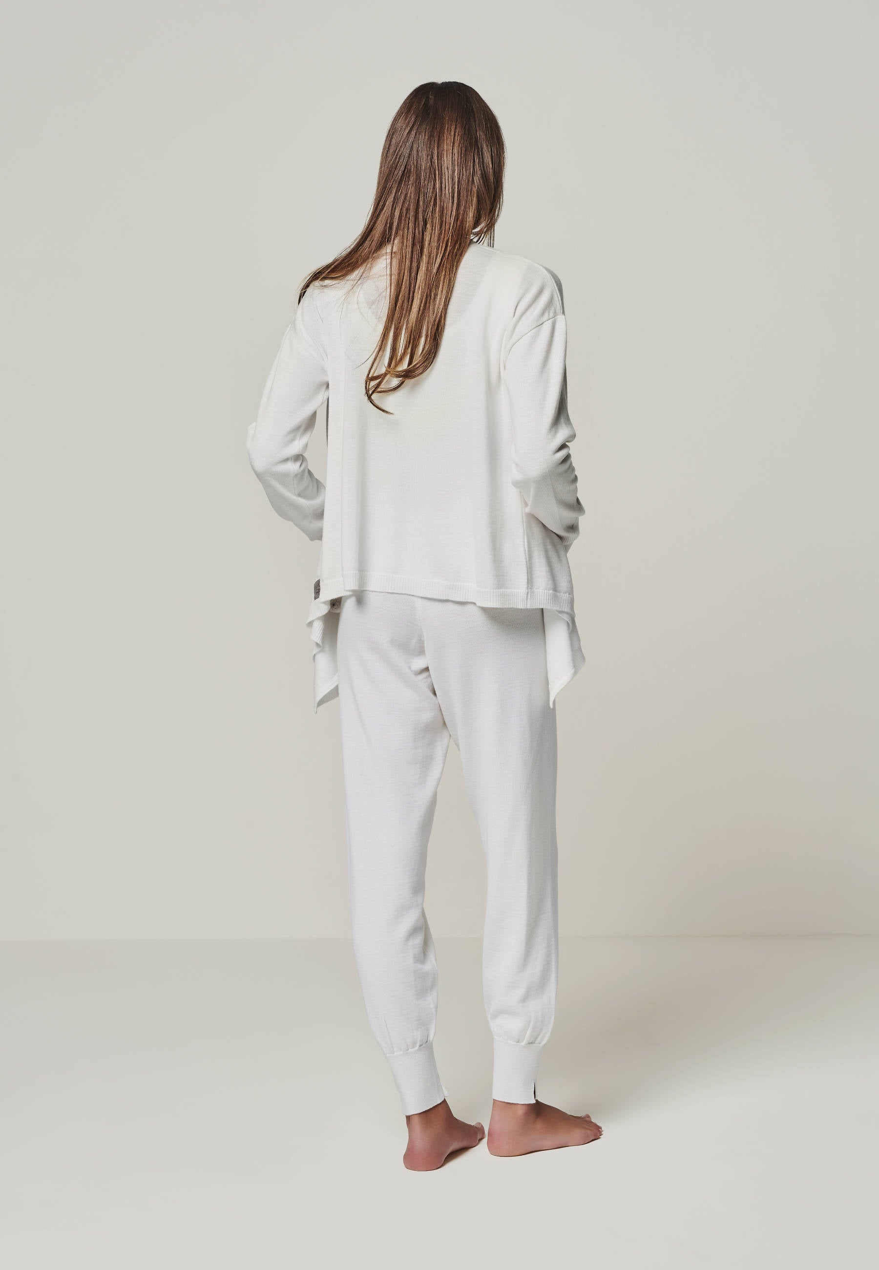 PANTS BELLA - Edle Merino Lounge Pants mit Taschen