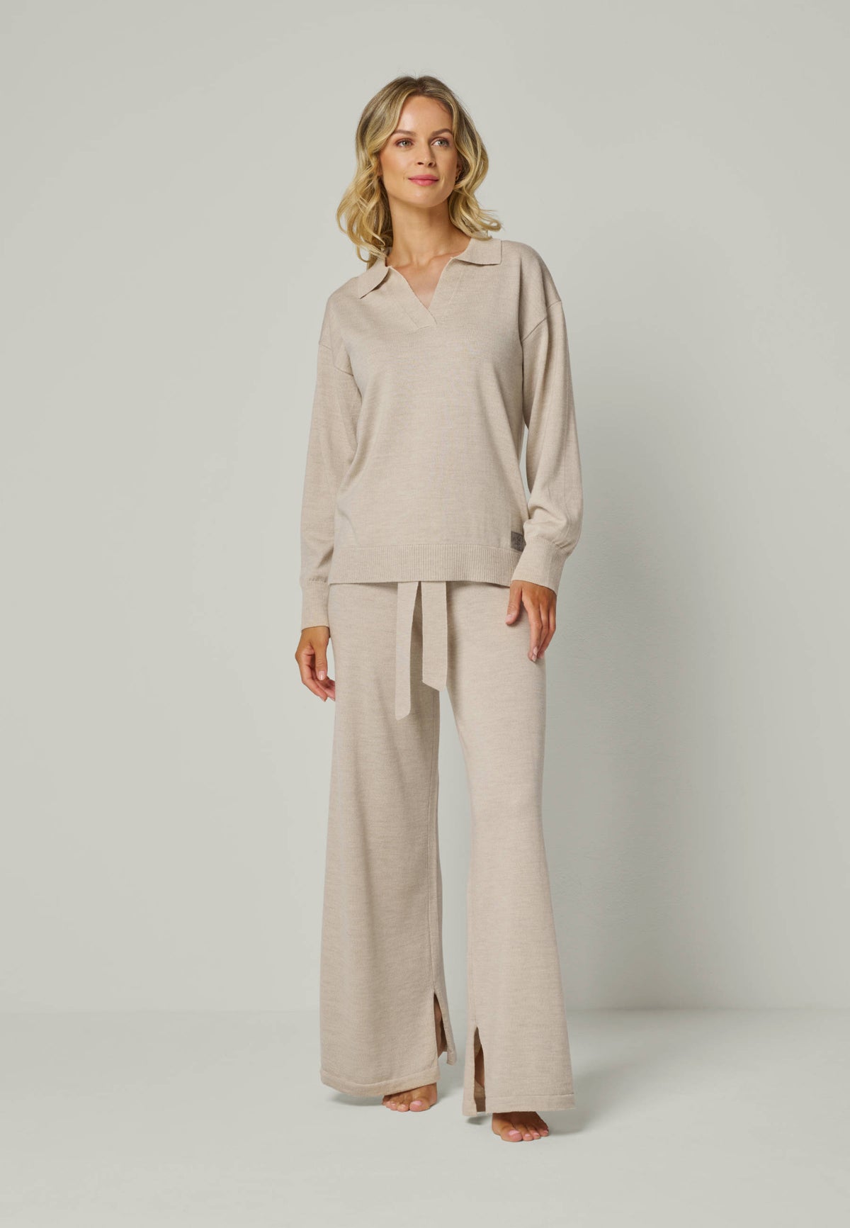 PULLOVER GRACE - Polokragen Pullover aus Merino