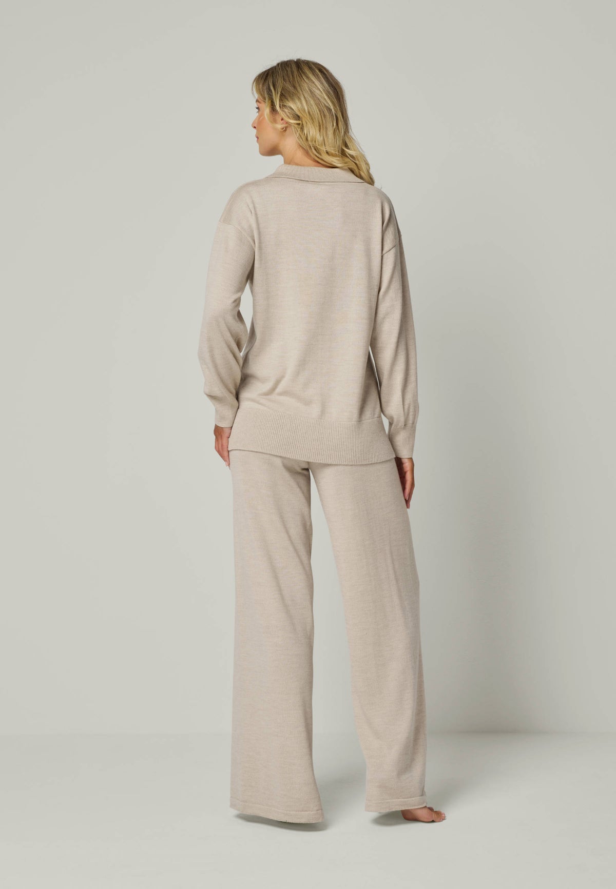 PULLOVER GRACE - Polokragen Pullover aus Merino