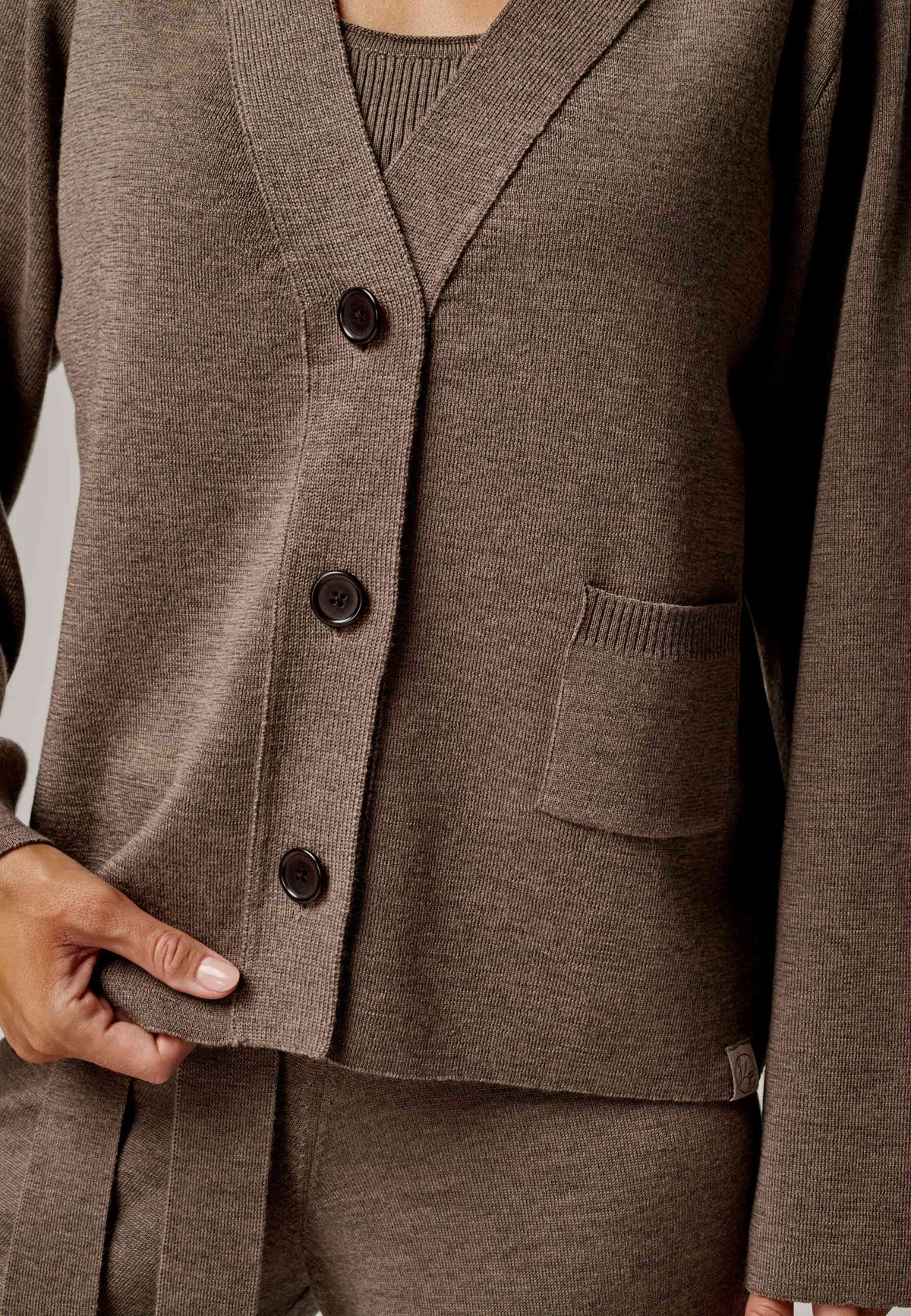 GIGI CARDIGAN - Short button-front cardigan