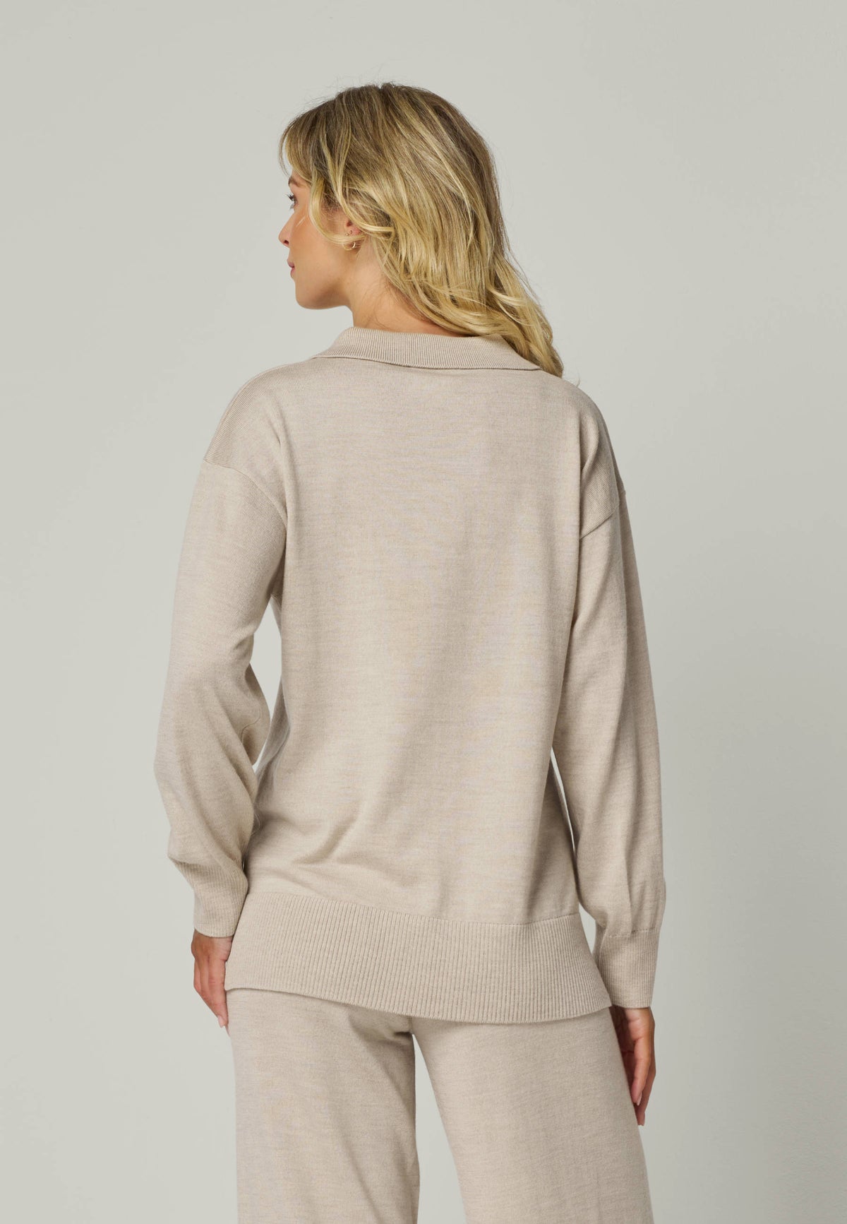 PULLOVER GRACE - Polokragen Pullover aus Merino