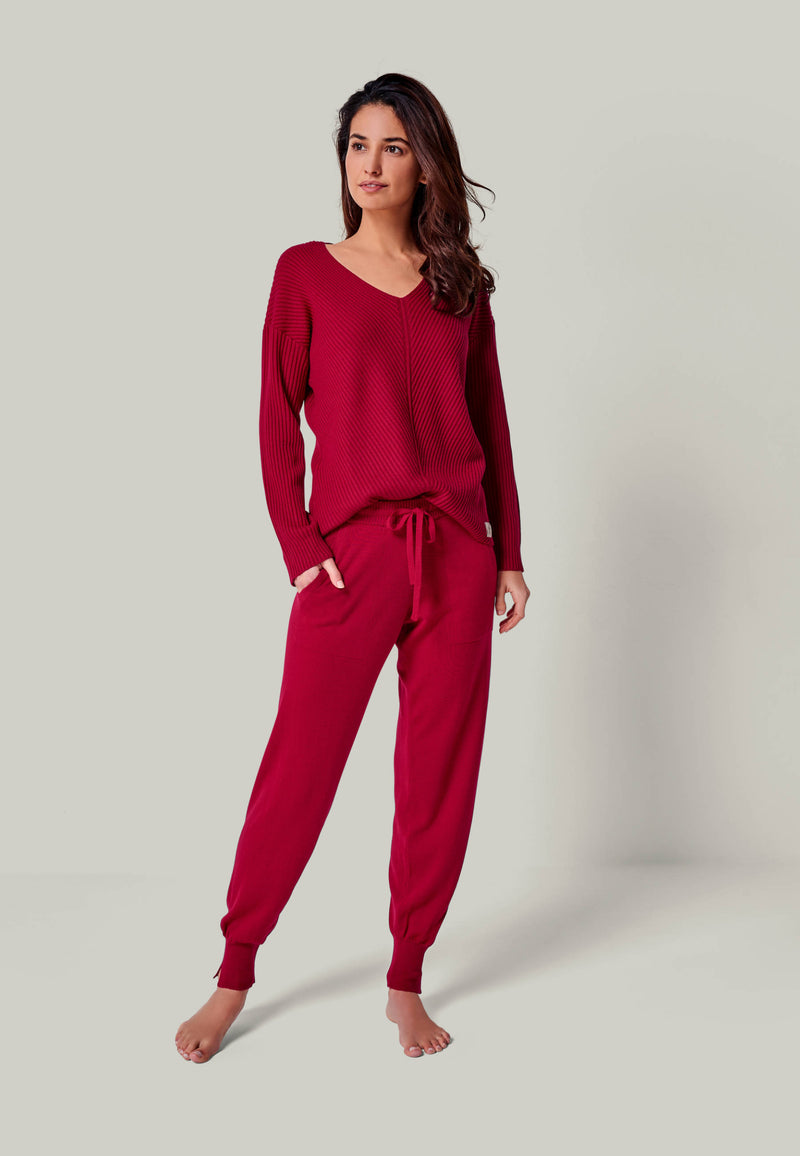 PANTS BELLA - stylish Merino lounge pants with pockets