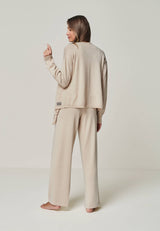 LOUNGEWEAR SET - Cardigan Bella & Top Blossom & Pants Bailey