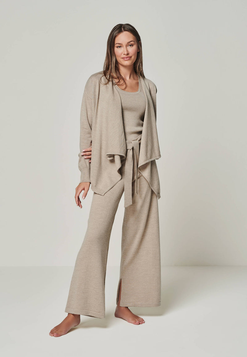 LOUNGEWEAR SET - Cardigan Bella & Top Blossom & Pants Bailey