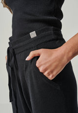 PANTS BELLA - Edle Merino Lounge Pants mit Taschen