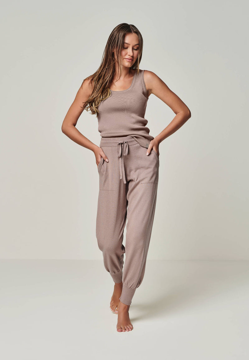 LOUNGEWEAR SET  - Cardigan Blossom & Top Blossom & Pants Bella